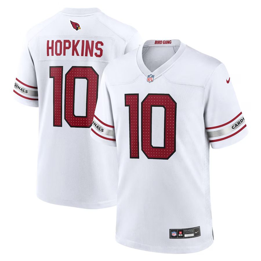 Men Arizona Cardinals #10 DeAndre Hopkins Nike White Game Player NFL Jersey->youth mlb jersey->Youth Jersey